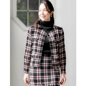 未使用　スペッチオ　SPECCHIO ハイクオリティノーカラージャケット SPECCHIO（スペッチオ） 公式店 プリーツ ジャケット ノーカラー