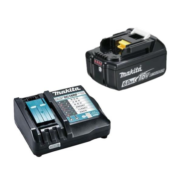 マキタ 純正 BL1860B 1個 + DC18RF 急速充電器 バッテリー セット 18V 6.0...