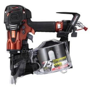 マックス MAX 高圧コイルネイラ HN-75N4(D)-R マイスターレッド 赤 釘打機 HN91014