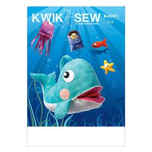 KWIK-SEW PATTERNS K4091 Jonah and Whale Toy  One Size Only by KWIK-S 並行輸入