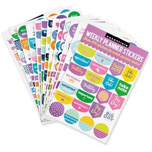 Essentials Weekly Planner Stickers: Set of 575 Stickers 並行輸入