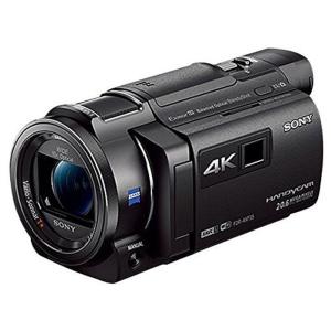 SONY 4Kビデオカメラ Handycam FDR-AXP35 ブラック 光学10倍 FDR-AXP35-B｜speco