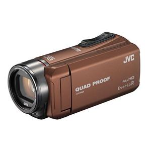JVC ビデオカメラ Everio R 防水5m 防塵仕様 耐低温 耐衝撃 内蔵メモリー32GB ライトブラウン GZ-R400-T｜speco