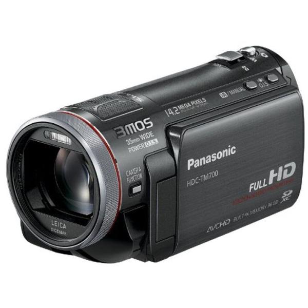 パナソニック デジタルハイビジョンビデオカメラ メタルブラック HDC-TM700-K