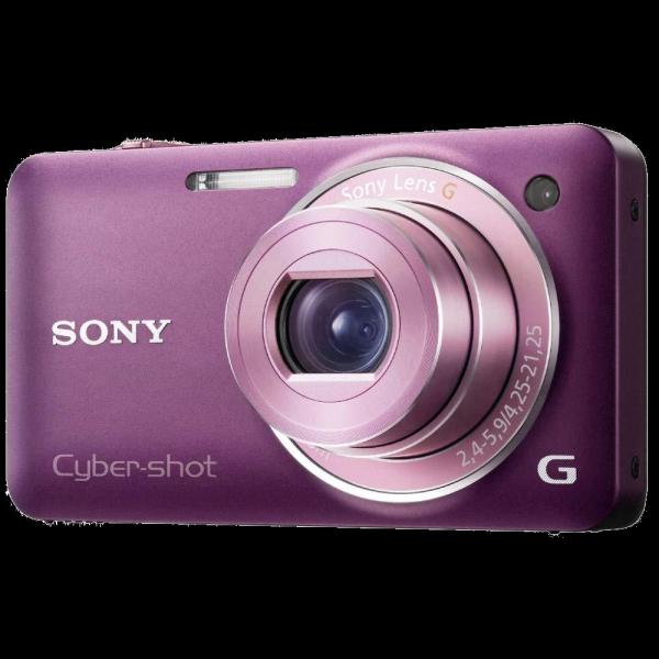 バイオレット ソニー SONY デジタルカメラ Cybershot WX5 (1220万画素CMOS...