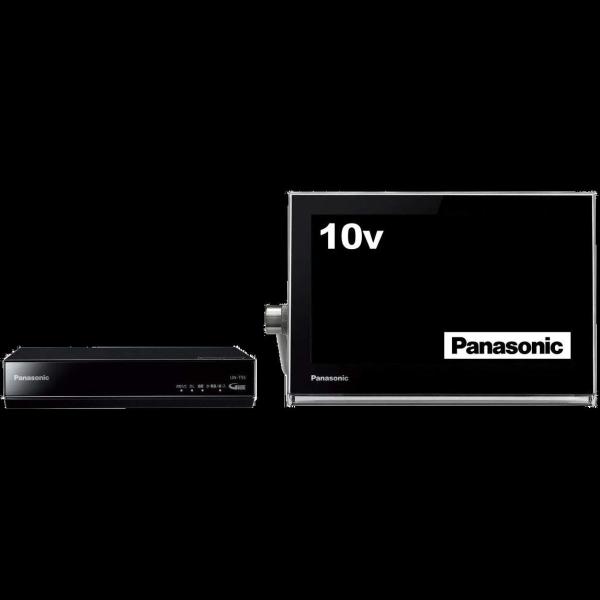 10v型_ブラック パナソニック 10V型 液晶 テレビ プライベート・ビエラ UN-10T5-K ...