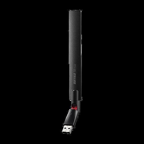 バッファロー BUFFALO 11ac/n/a/g/b 433Mbps USB2.0用 無線LAN子...