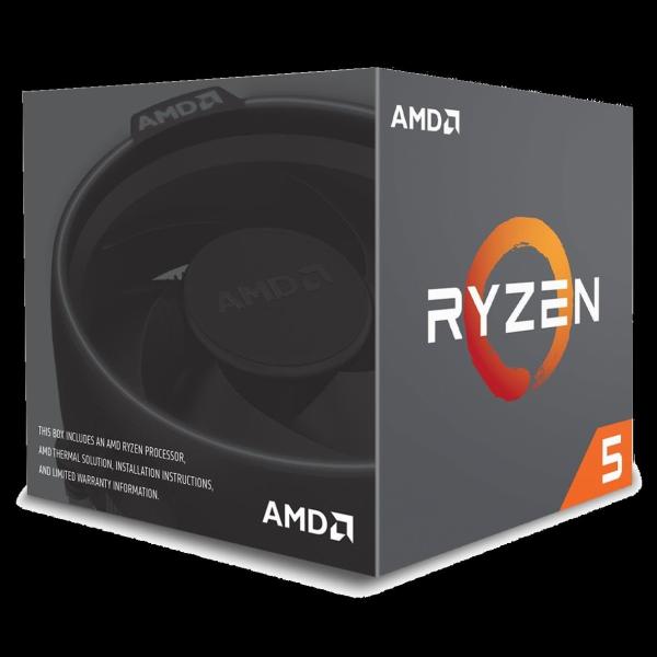 単品 AMD CPU Ryzen 5 2600 with Wraith Stealth cooler...