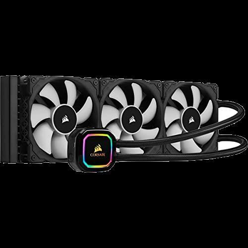 ブラック_360mmラジエーター_H150i Corsair iCUE H150i RGB PRO ...