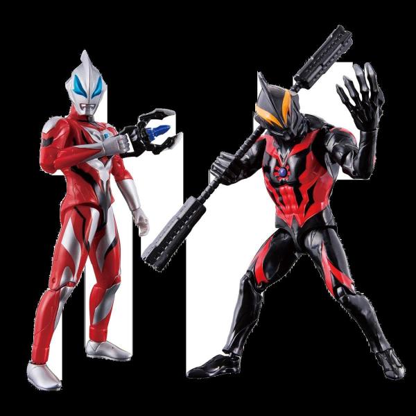 ウルトラアクションフィギュア ウルトラマンジードvsベリアルバトルセット