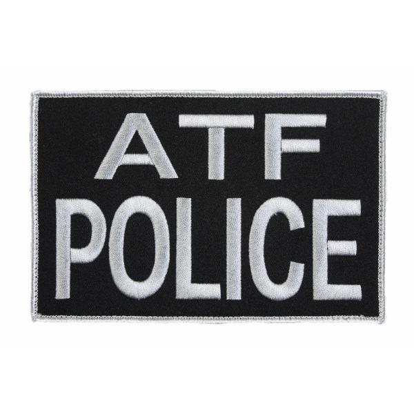 ATF POLICEパネルパッチ ミディアム