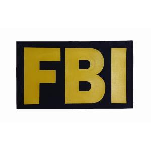 FBIパネルパッチ ネイビーイエロー｜spectresigns