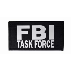 FBI タスクフォースパネルパッチ ブラック
