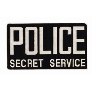 USSS シークレットサービスパネルパッチ 黒 : SPECTRE SIGNS