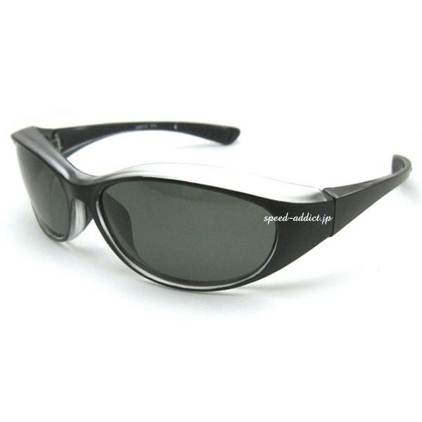 PORALIZED BIKER SHADE WIND GUARD 艶消しBLACK・CLEAR × ...