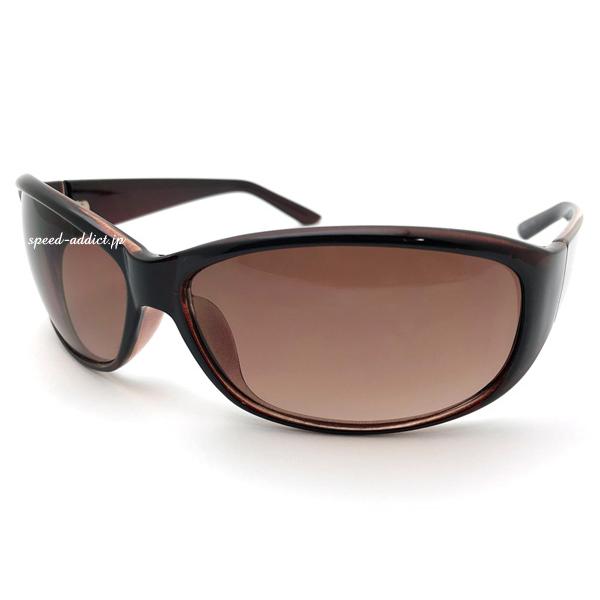 BIKER SHADE BUTTERFLY SUNGLASS BROWN × BROWN HALF/...