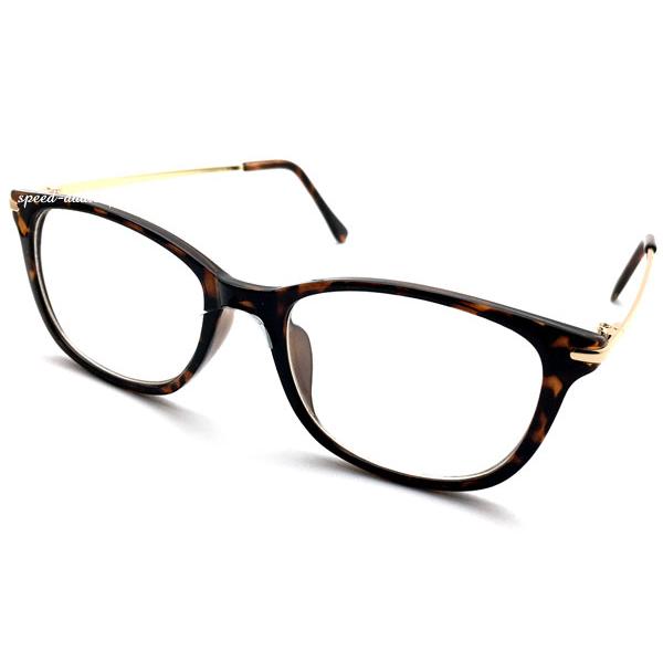 GOLD TEMPLE WELLINGTON SUNGLASS べっ甲 × CLEAR/ゴールドテン...