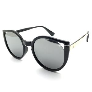 CLASSIC CAT'S EYE SUNGLASS BLACK × SMOKE + メガネケース BLACK