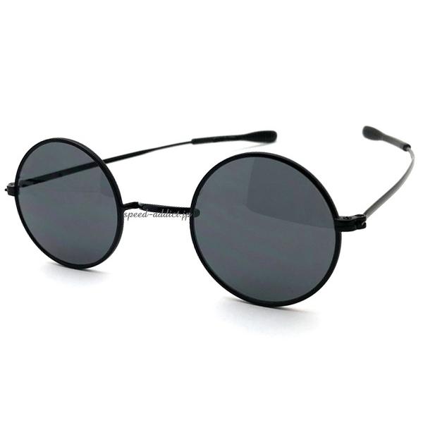NOSE PADLESS METAL 丸眼鏡 SUNGLASS BLACK × SMOKE/ノーズパ...