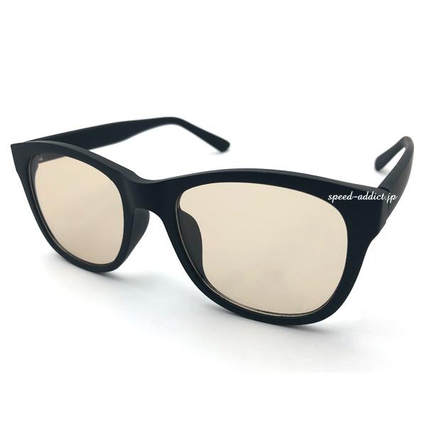 WELLINGTON RUBBER FRAME SUNGLASS 艶消しBLACK × LIGHT ...