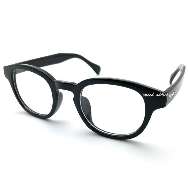 KEYHOLE BRIDGE BOSLLINGTON SUNGLASS BLACK × CLEAR/...