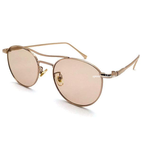 W BRIDGE BOSLLINGTON SUNGLASS GOLD × LIGHT BROWN/ダ...