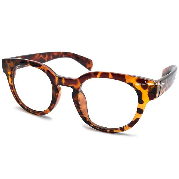 ANTI-FOG KEYHOLE BRIDGE BOSTON SUNGLASS べっ甲 × CLEA...