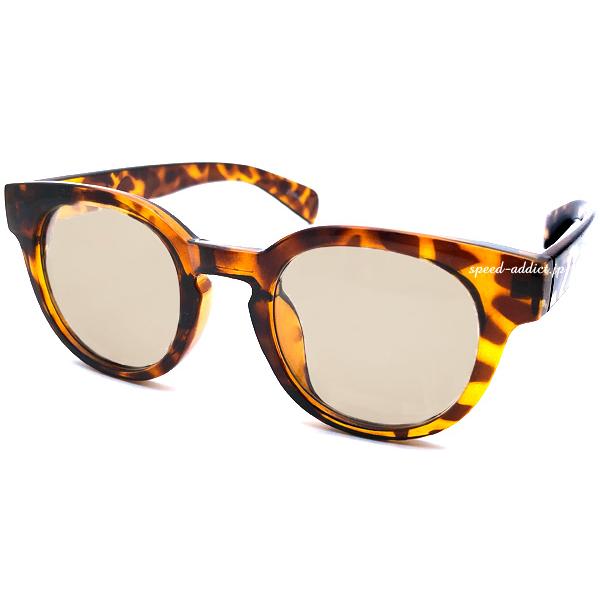 ANTI-FOG KEYHOLE BRIDGE BOSTON SUNGLASS べっ甲 × LIGH...