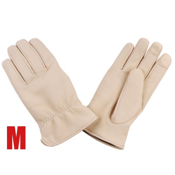 GMG DEER SKIN GLOVE THINSULATE GMG-11 IVORY M/アイボリ...