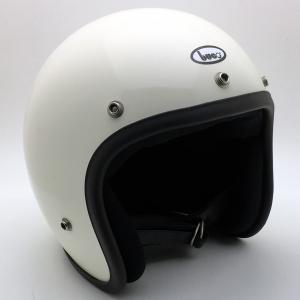 送料無料 1957 初代 水貼り Wストラップ BELL 500-TX WHITE 62cm