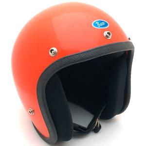 送料無料 11月25日値下 Dead Stock 新品 箱付 BUCO ENDURO ORANGE 62cm/エクストラブコエンデューロオレンジビンテージヘルメットバイク｜speed-addict