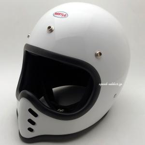 BELL（ヘルメット） 送料無料 BELL MOTO3 WHITE 62cm/ベルモト3