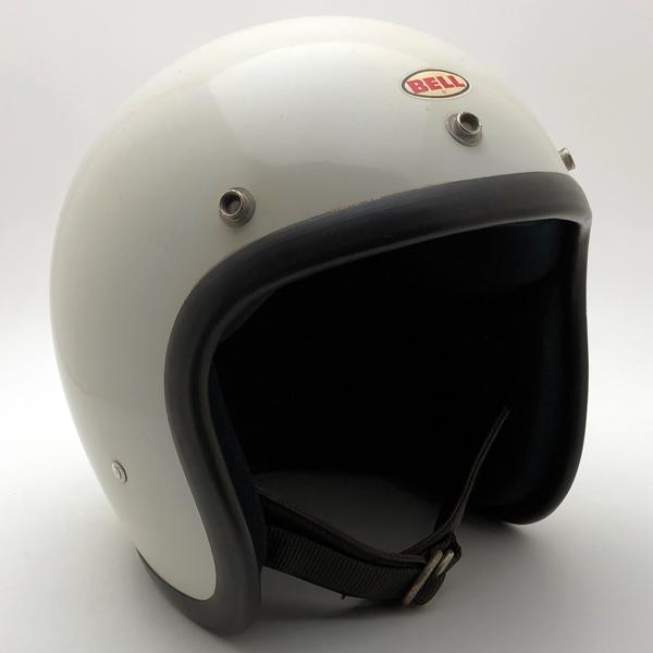 送料無料 BELL R-T 初期型 WHITE 61cm/ベルrt白ビンテージヘルメット500txj...