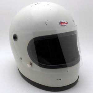超希少品BELL STAR LtdⅡベルスターリミテッドフルフェイス旧車暴走族 BELL（ヘルメット） 送料無料 BHVシールド付 BELL STAR II WHITE