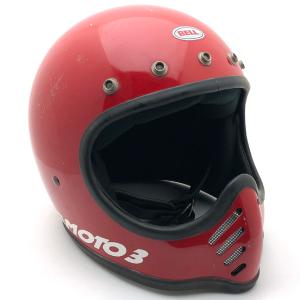 BELL（ベル） 送料無料 BELL MOTO3 RED 61cm/ベルモト3ビンテージ