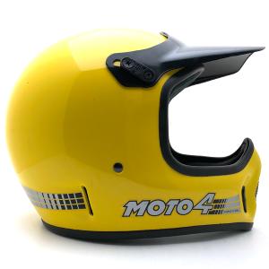 BELL（ヘルメット） 送料無料 純正バイザー付 BELL MOTO4 YELLOW