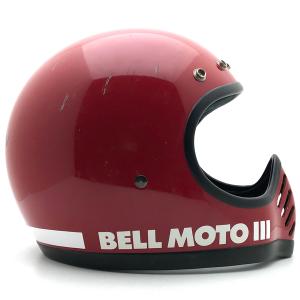 当時物【BELL/ベル】MOTO4 バイザー付き ゴーグルセット✨✨✨ 純正バイザー付 BELL MOTO4 RED 56cm | SPEED ADDICT