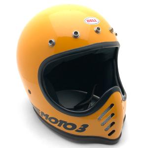 BELL（ヘルメット） 送料無料 BELL MOTO3 YELLOW 58cm/ベルモト3 
