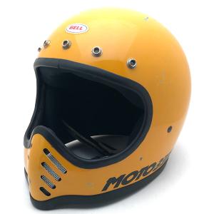 BELL（ベル） 送料無料 純正バイザー付 BELL MOTO4 YELLOW 62cm