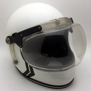 送料無料 純正チンカップ付 60's BUCO SPARTAN WHITE 58cm/ブコ