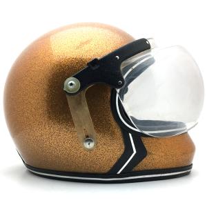 Kawasaki ヴィンテージ　ヘルメット 青・黒・金 LAZER ( レーザー ) スポーツヘルメット Z1 KinetiCore AF