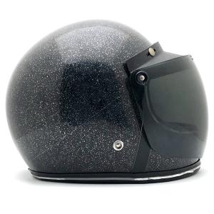 送料無料 可変式純正シールド付 GRANT BLUE METALFLAKE 59cm