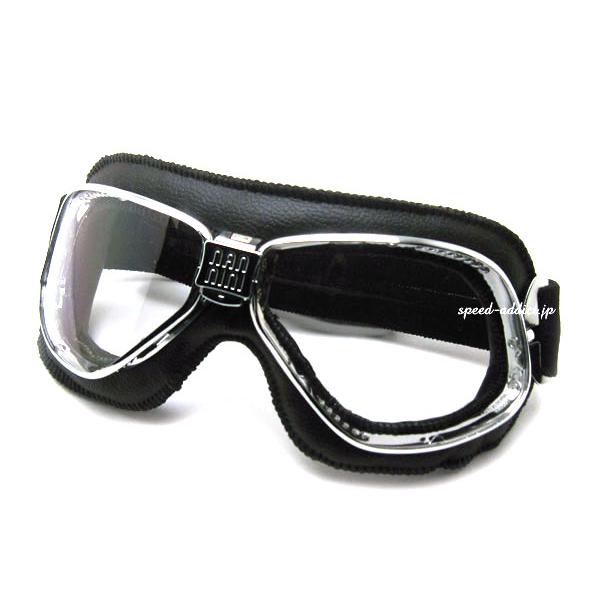 nannini Cruiser GOGGLE BLACK/CHROME × ANTI FOG CLE...