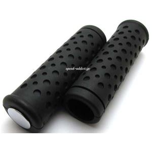 Nice!Motorcycle PUNCHING GRIP（ナイスモーターサイクルパンチンググリップ）BLACK インチバー用｜speed-addict