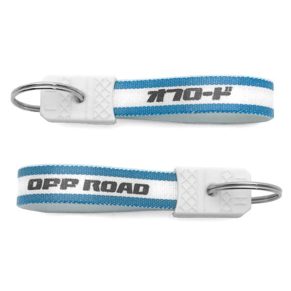 昭和レトロ オフロード キーホルダー BLUE/klx125dトラッカー125tlr200crf45...