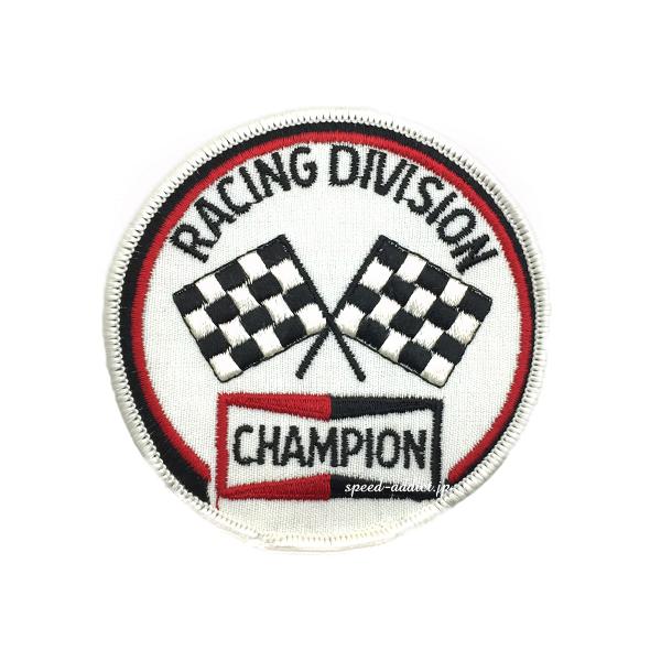 70's VINTAGE CHAMPION RACING DIVISION WAPPEN/ビンテージ...