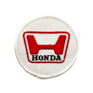 70's VINTAGE HONDA LOGO WAPPEN/本田技研工業ホンダ刺繍ワッペンcb750k2k1k3K4fourcb93cr93cb125cubハンターカブクロスカブベンリーsteed