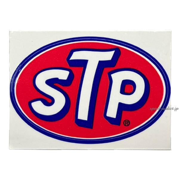 70's VINTAGE STP Sticker 62mm×92mm/デカールシールレースレーシング...