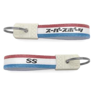 キーホルダー　ヴィンテージ 昭和レトロ 四発キーホルダー TRICOLORE/4気筒エンジンzx