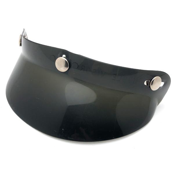 70's USA製 VINTAGE BUBBLE VISOR SMOKE/バブルバイザー黒ビンテージ...